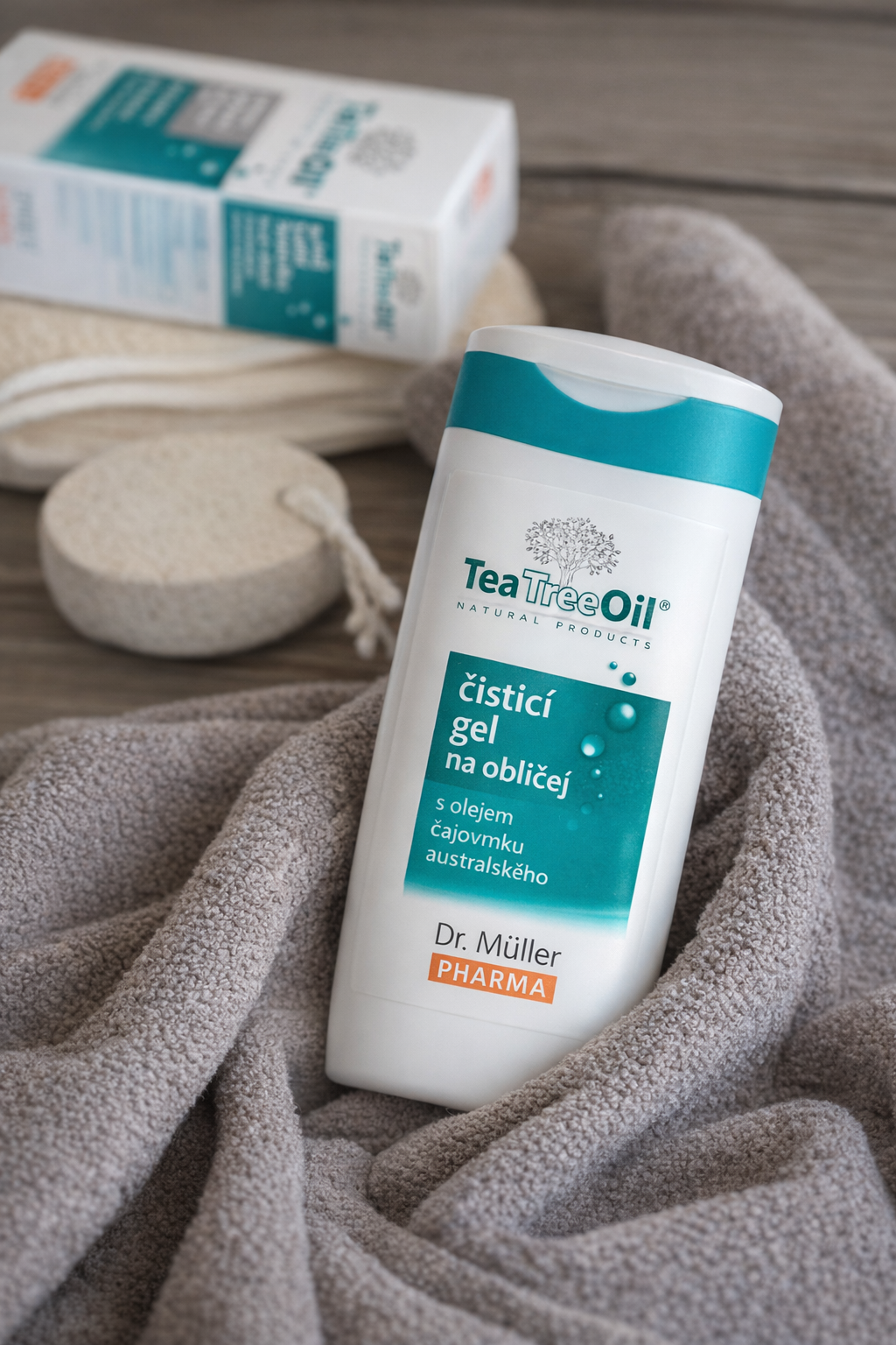 Tea Tree Oil Facial Cleansing Gel, 200 mL