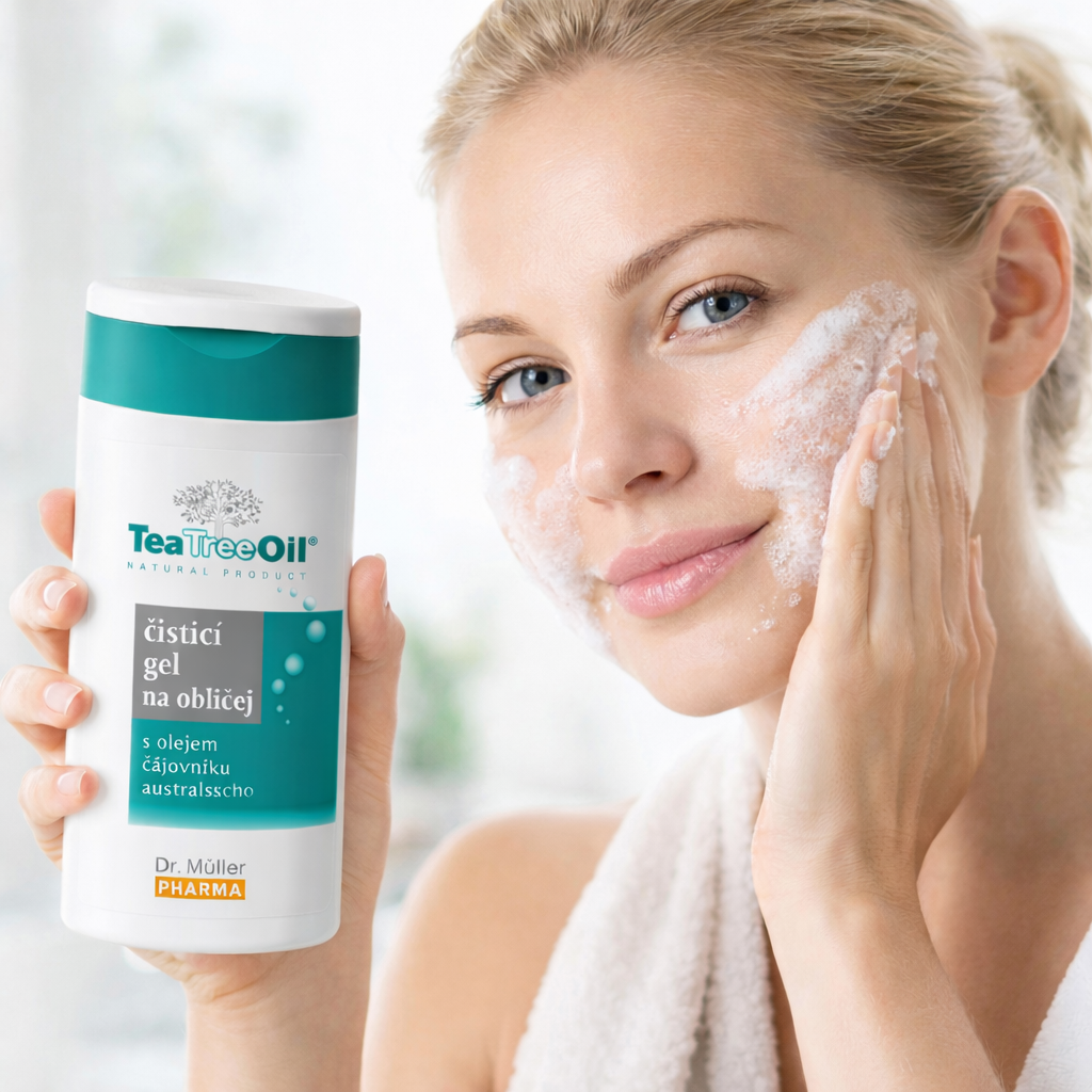 Tea Tree Oil Facial Cleansing Gel, 200 mL